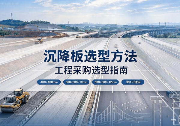 昆都仑沉降板选择方法